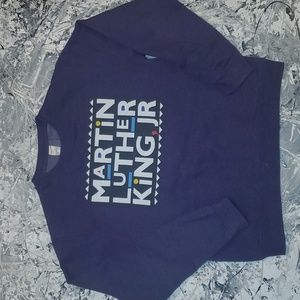 Martin Luther King Jr mens graphic crew sweatshirt